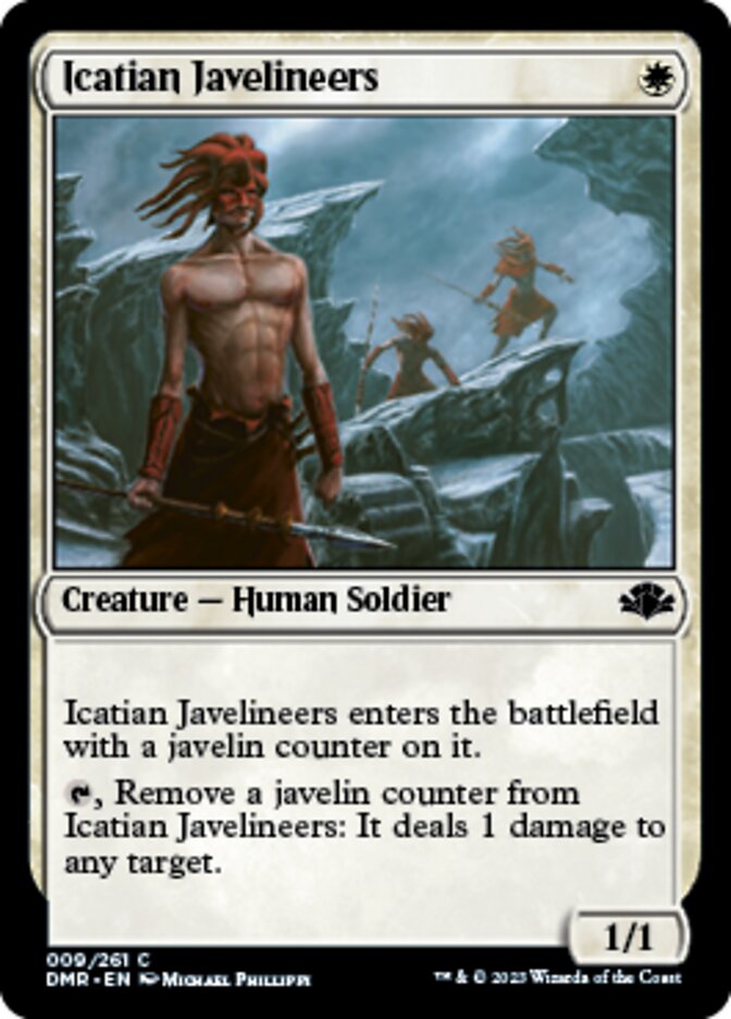 Icatian Javelineers [Dominaria Remastered] | Enigma On Main