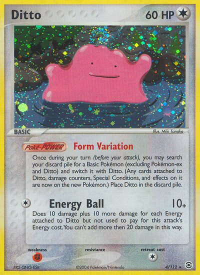 Ditto (4/112) [EX: FireRed & LeafGreen] | Enigma On Main