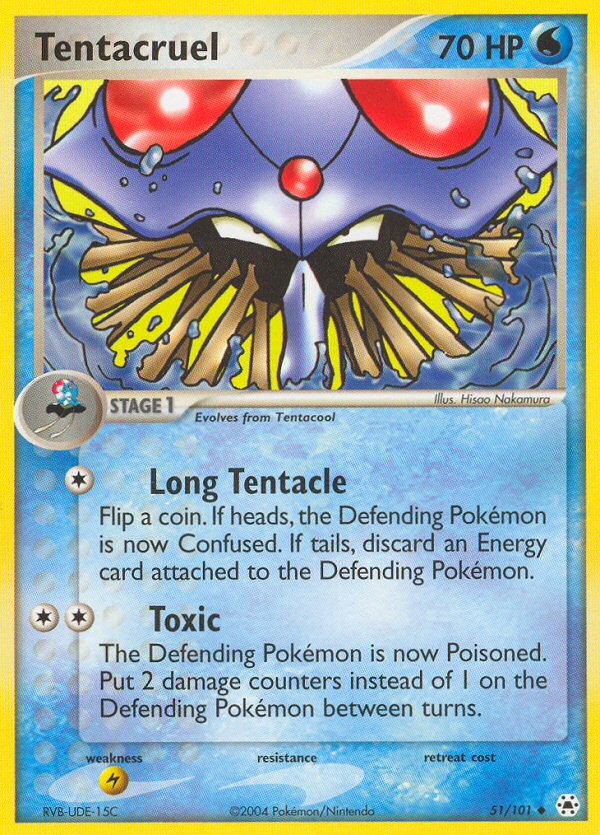 Tentacruel (51/101) [EX: Hidden Legends] | Enigma On Main