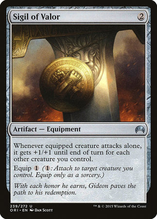Sigil of Valor [Magic Origins] | Enigma On Main