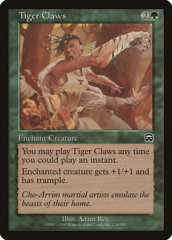 Tiger Claws [Mercadian Masques] | Enigma On Main