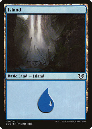 Island (71) [Duel Decks: Blessed vs. Cursed] | Enigma On Main