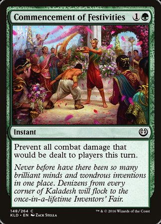 Commencement of Festivities [Kaladesh] | Enigma On Main