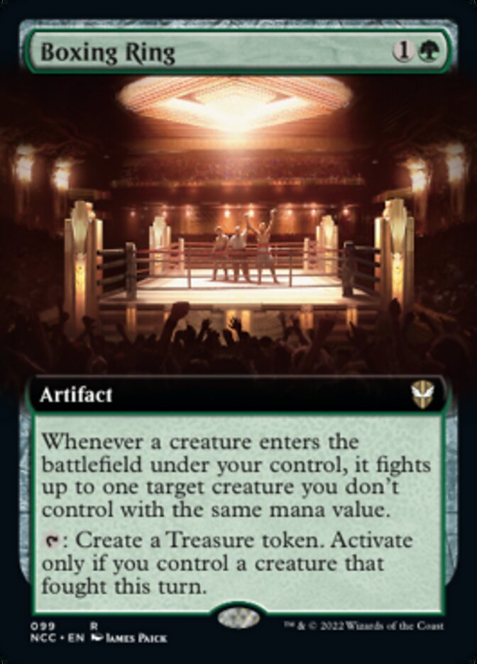 Boxing Ring (Extended Art) [Streets of New Capenna Commander] | Enigma On Main