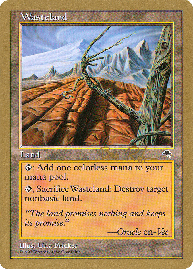 Wasteland (Ben Rubin) [World Championship Decks 1998] | Enigma On Main