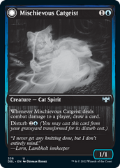 Mischievous Catgeist // Catlike Curiosity [Innistrad: Double Feature] | Enigma On Main