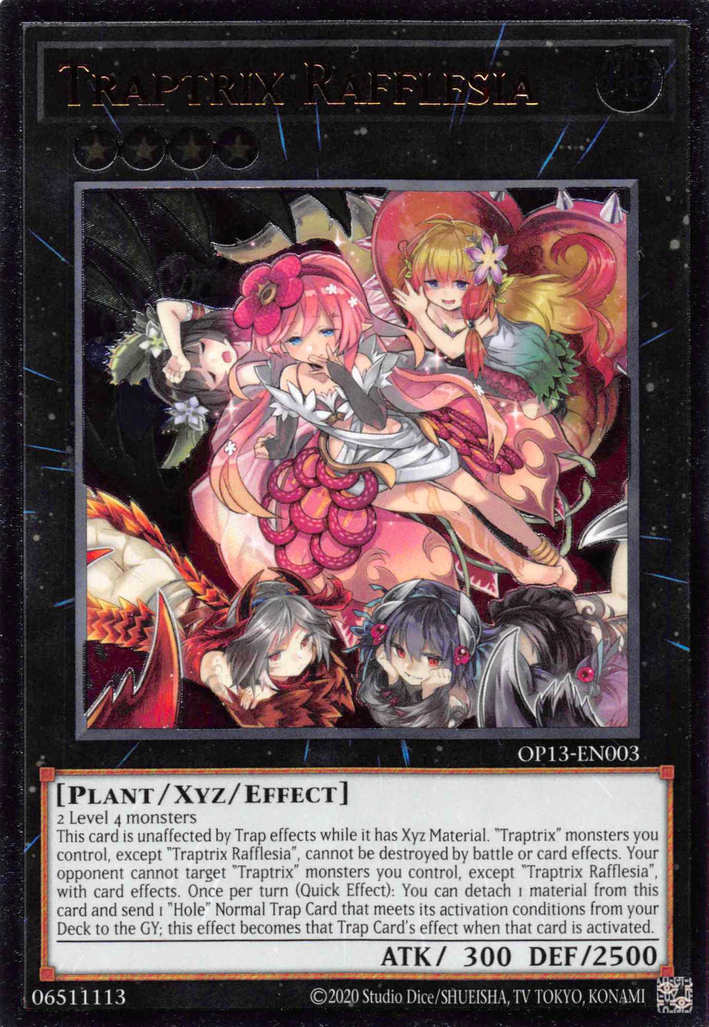 Traptrix Rafflesia [OP13-EN003] Ultimate Rare | Enigma On Main