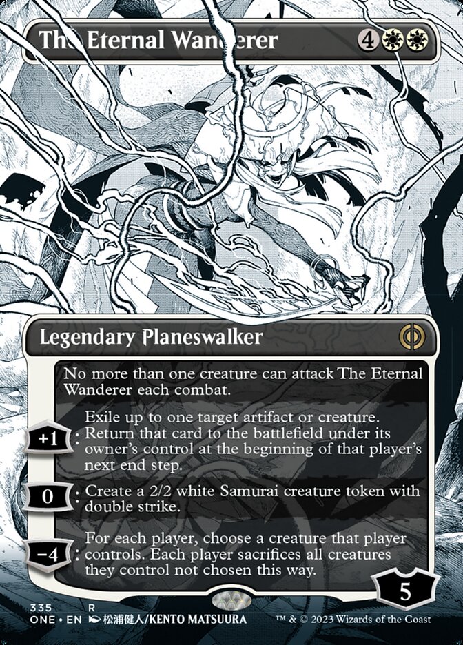 The Eternal Wanderer (Borderless Manga) [Phyrexia: All Will Be One] | Enigma On Main