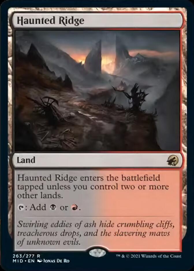 Haunted Ridge [Innistrad: Midnight Hunt] | Enigma On Main