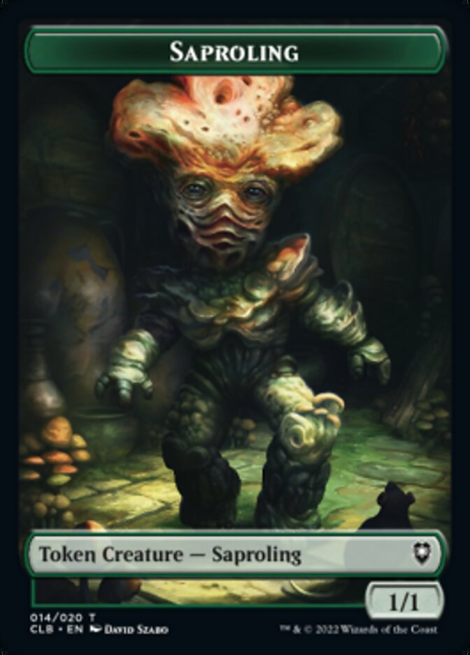 Saproling Token [Commander Legends: Battle for Baldur's Gate Tokens] | Enigma On Main