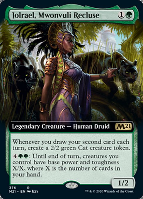 Jolrael, Mwonvuli Recluse (Extended Art) [Core Set 2021] | Enigma On Main