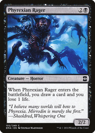 Phyrexian Rager [Eternal Masters] | Enigma On Main