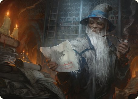 Learn from the Past Art Card [The Lord of the Rings: Tales of Middle-earth Art Series] | Enigma On Main