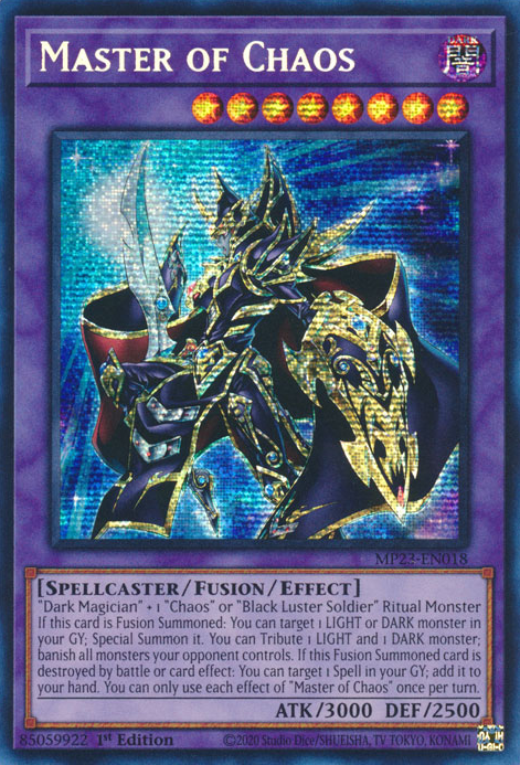 Master of Chaos [MP23-EN018] Prismatic Secret Rare | Enigma On Main