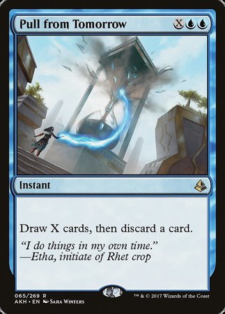 Pull from Tomorrow [Amonkhet] | Enigma On Main