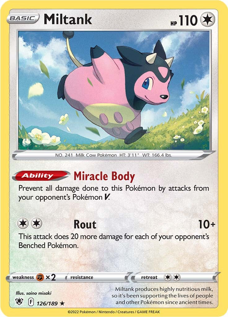 Miltank (126/189) [Sword & Shield: Astral Radiance] | Enigma On Main