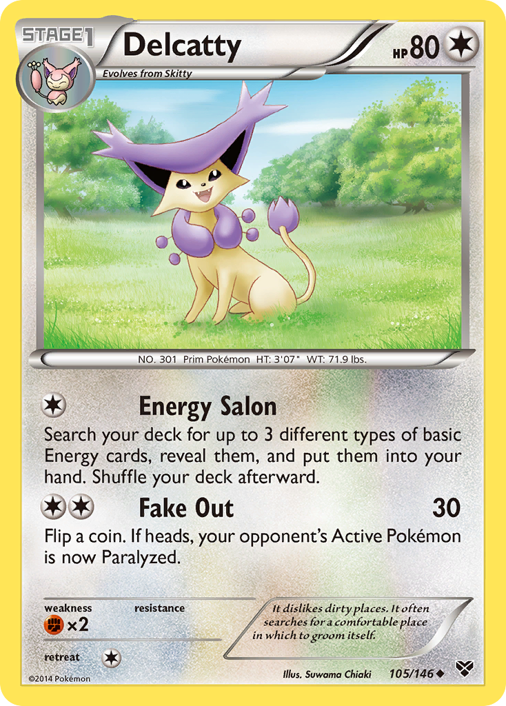 Delcatty (105/146) [XY: Base Set] | Enigma On Main