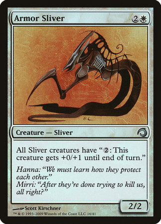 Armor Sliver [Premium Deck Series: Slivers] | Enigma On Main