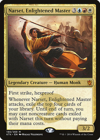 Narset, Enlightened Master [Khans of Tarkir] | Enigma On Main