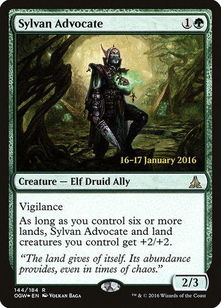 Sylvan Advocate [Oath of the Gatewatch Promos] | Enigma On Main