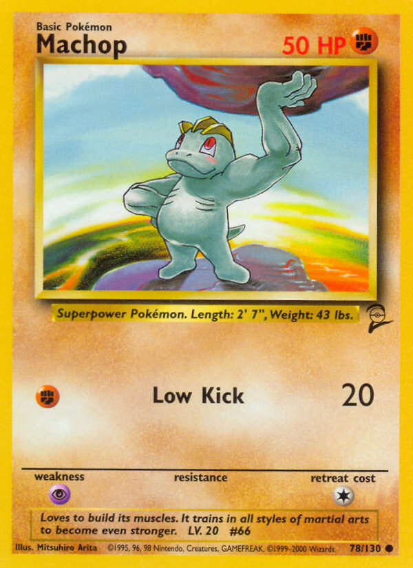 Machop (78/130) [Base Set 2] | Enigma On Main