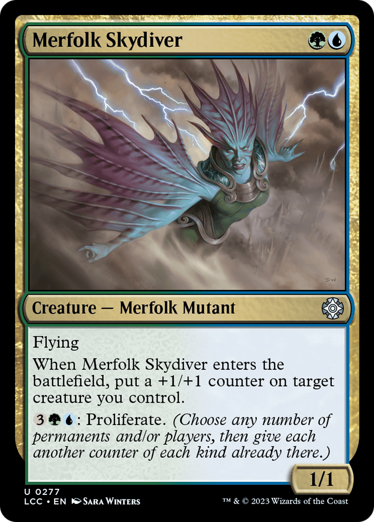 Merfolk Skydiver [The Lost Caverns of Ixalan Commander] | Enigma On Main