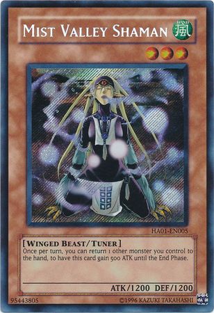 Mist Valley Shaman [HA01-EN005] Secret Rare | Enigma On Main