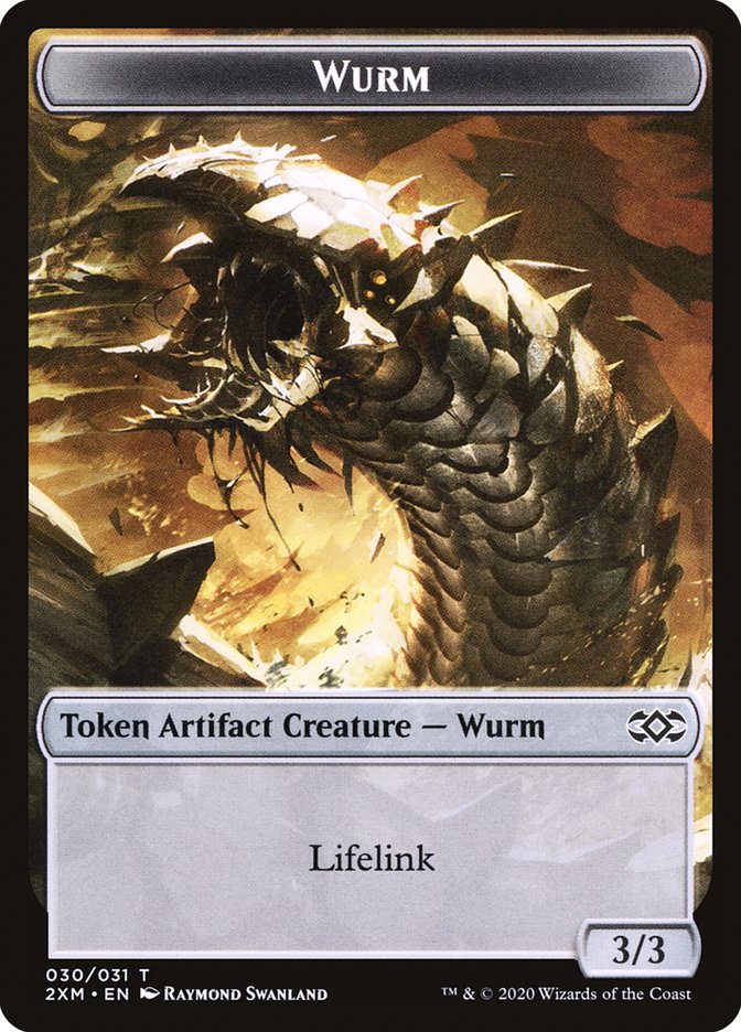 Wurm (030/031) [Double Masters Tokens] | Enigma On Main