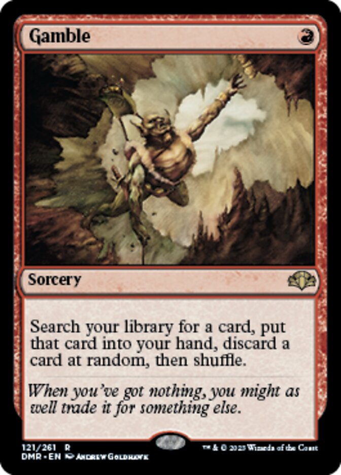 Gamble [Dominaria Remastered] | Enigma On Main