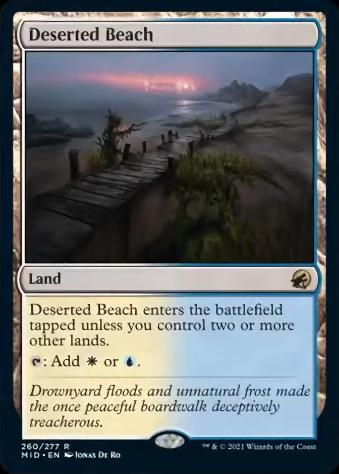 Deserted Beach [Innistrad: Midnight Hunt] | Enigma On Main