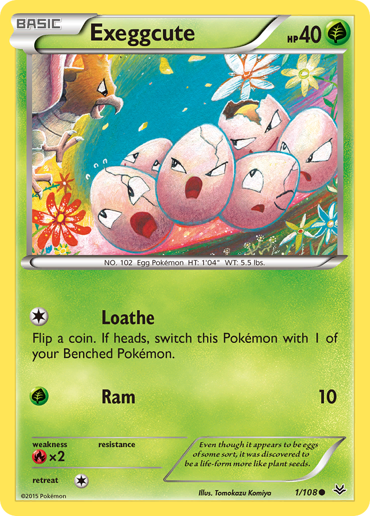 Exeggcute (1/108) [XY: Roaring Skies] | Enigma On Main