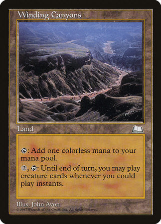 Winding Canyons [Weatherlight] | Enigma On Main