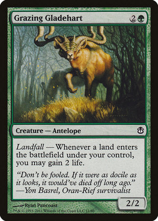 Grazing Gladehart [Duel Decks: Ajani vs. Nicol Bolas] | Enigma On Main