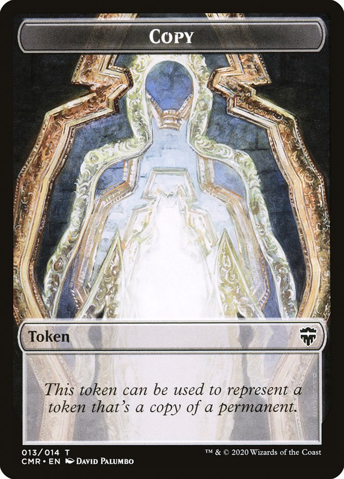 Copy (013) // Spirit Double-sided Token [Commander Legends Tokens] | Enigma On Main