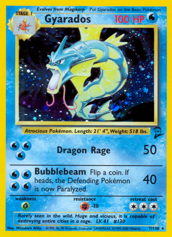 Gyarados (7/130) [Base Set 2] | Enigma On Main