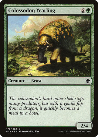 Colossodon Yearling [Dragons of Tarkir] | Enigma On Main