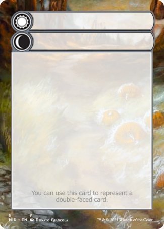 Helper Card (5/9) [Innistrad: Midnight Hunt Tokens] | Enigma On Main