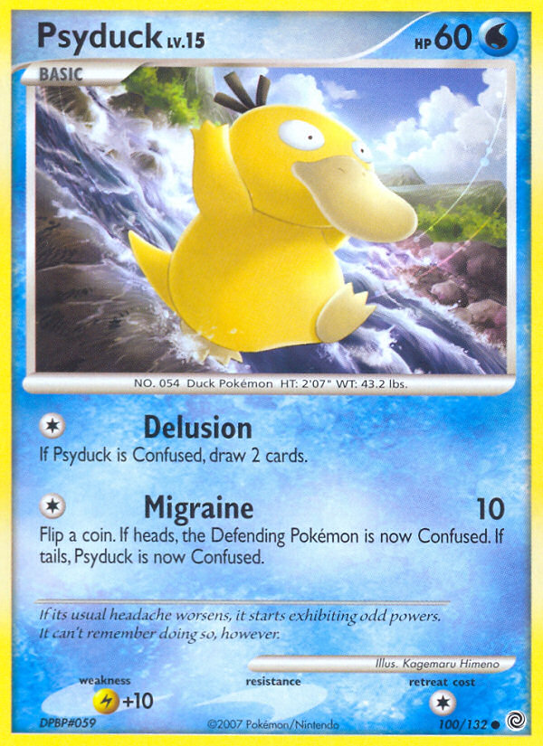 Psyduck (100/132) [Diamond & Pearl: Secret Wonders] | Enigma On Main