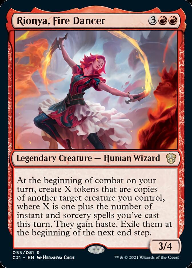 Rionya, Fire Dancer [Commander 2021] | Enigma On Main