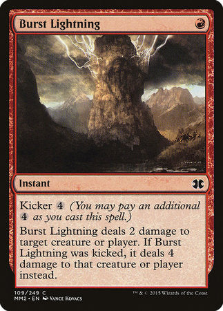 Burst Lightning [Modern Masters 2015] | Enigma On Main