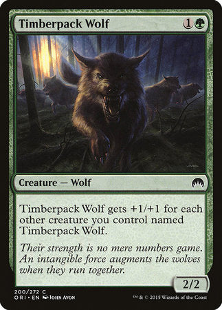 Timberpack Wolf [Magic Origins] | Enigma On Main