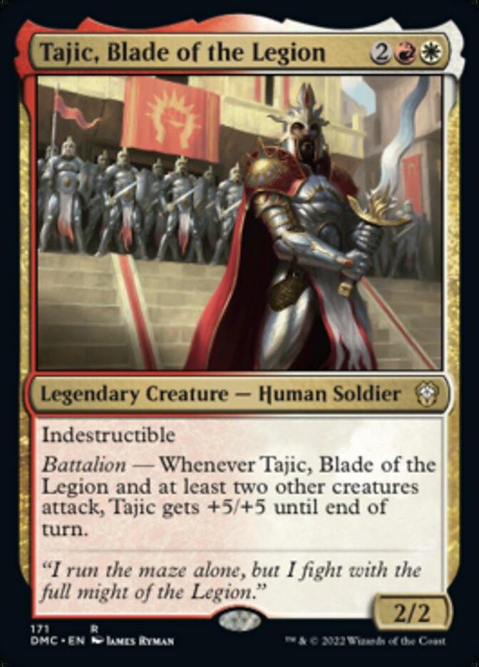 Tajic, Blade of the Legion [Dominaria United Commander] | Enigma On Main