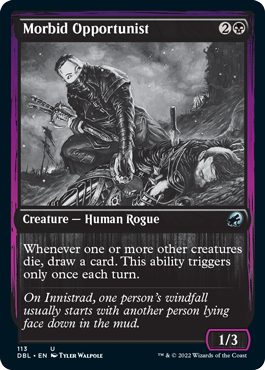 Morbid Opportunist [Innistrad: Double Feature] | Enigma On Main