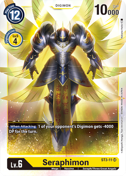 Seraphimon [ST3-11] [Starter Deck: Heaven's Yellow] | Enigma On Main