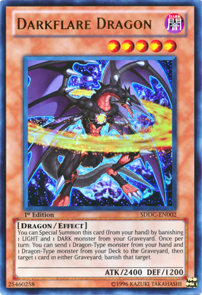 Darkflare Dragon [SDDC-EN002] Ultra Rare | Enigma On Main