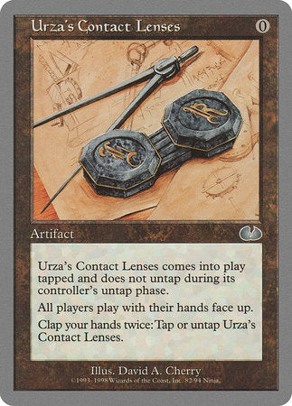 Urza's Contact Lenses [Unglued] | Enigma On Main