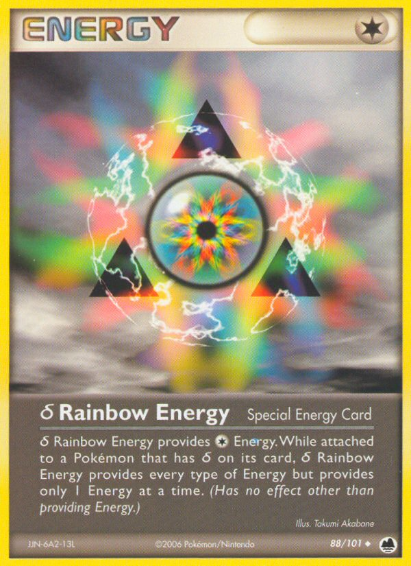 Rainbow Energy (88/101) (Delta Species) [EX: Dragon Frontiers] | Enigma On Main