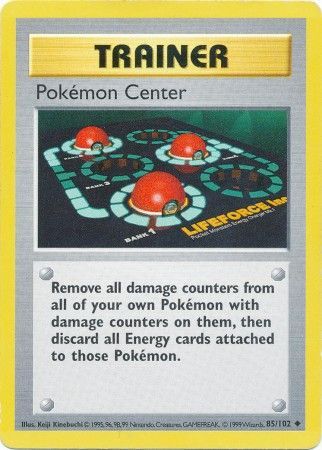 Pokemon Center (85/102) [Base Set Shadowless Unlimited] | Enigma On Main