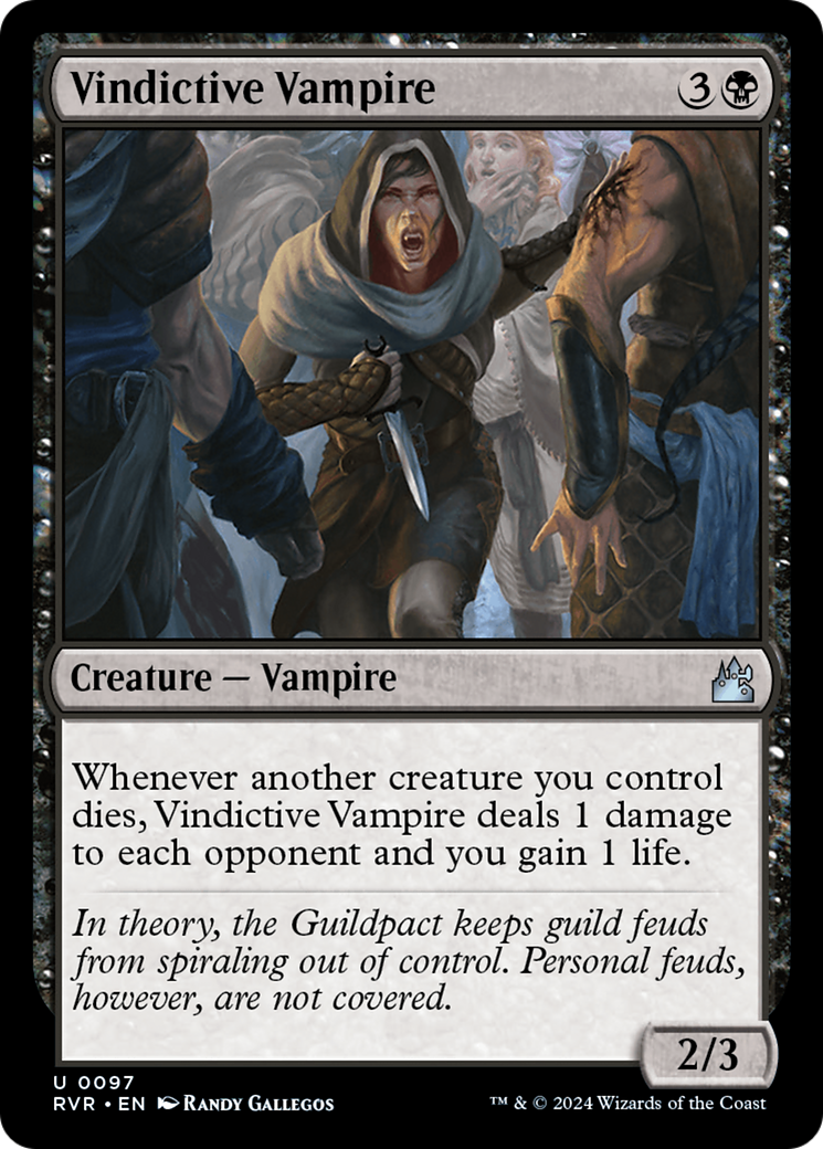 Vindictive Vampire [Ravnica Remastered] | Enigma On Main