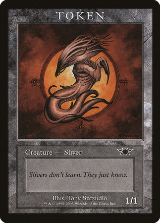 Sliver Token (Legions) [Magic Player Rewards 2003] | Enigma On Main